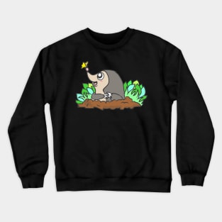 Mole Gardener Animal Funny Garden Gift Cool Crewneck Sweatshirt